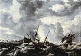 Storm Canvas Paintings - Storm on the Sea